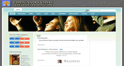 Desktop Screenshot of edificandovidas.com